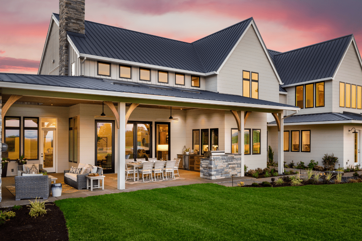 Exterior view of Central Texas home